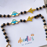 Car & Airplane Kids Nazariya 3.59 Grams a Pair, 18KT Gold
